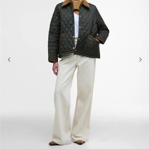 Barbour Icons Cropped Liddesdale Quilted Jacket